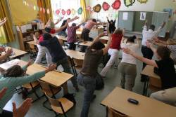 Yoga im Klassenzimmer